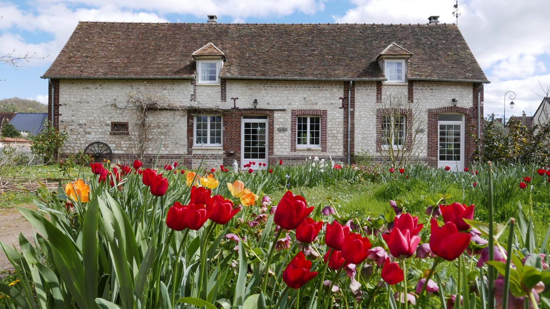 Les Jardins De Felicie Villa Poses Kültér fotó