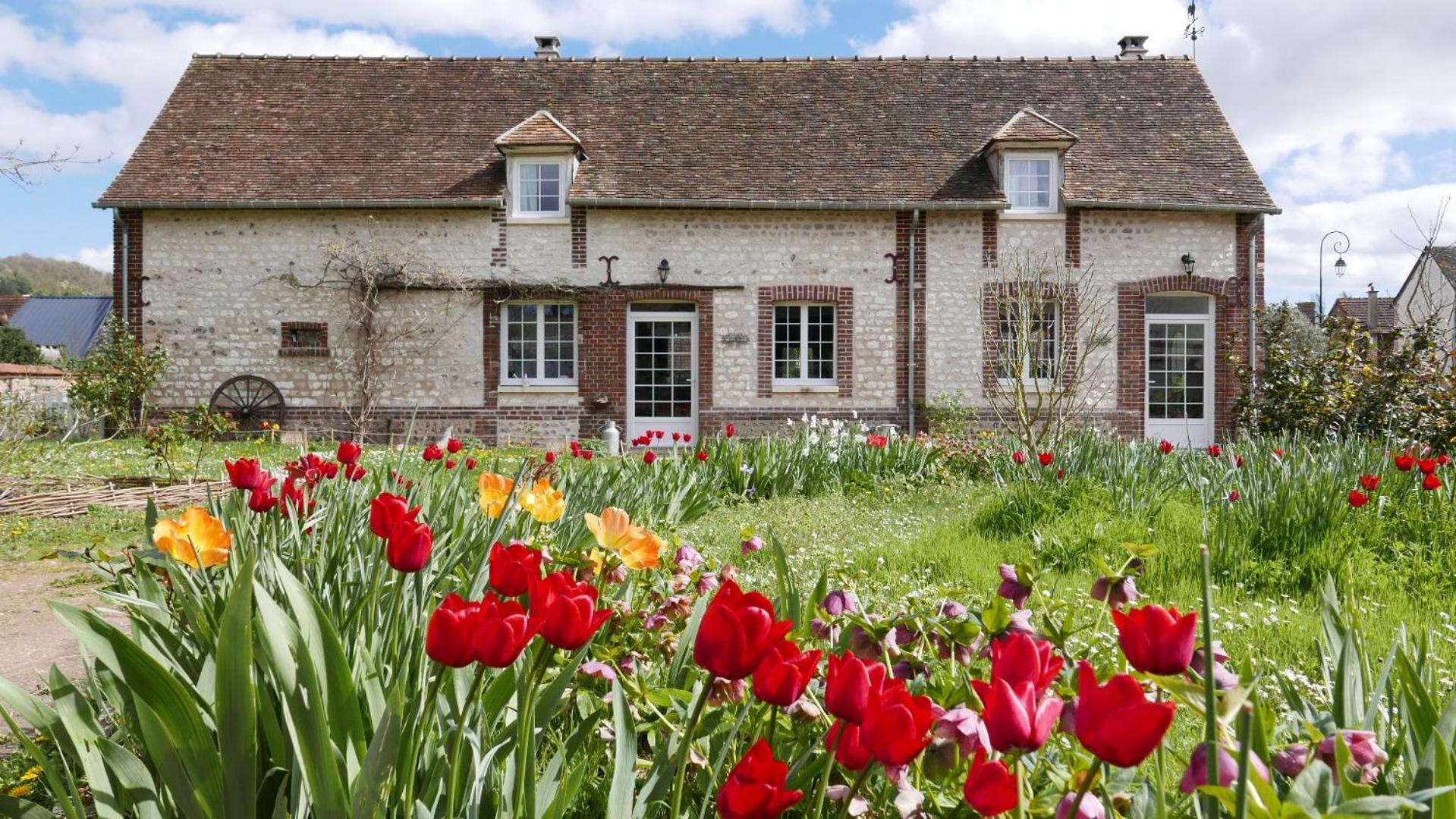 Les Jardins De Felicie Villa Poses Kültér fotó